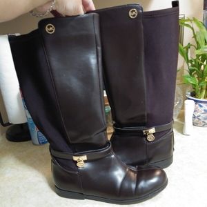 Women's Michael Kors Brown Riding Boots